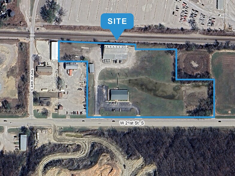 4333 W 21st St S, Tulsa, OK à vendre - Aérien – Image 2 sur 15