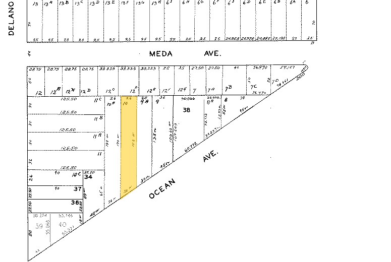 260-264 Ocean Ave, San Francisco, CA à louer - Plan cadastral – Image 2 sur 3