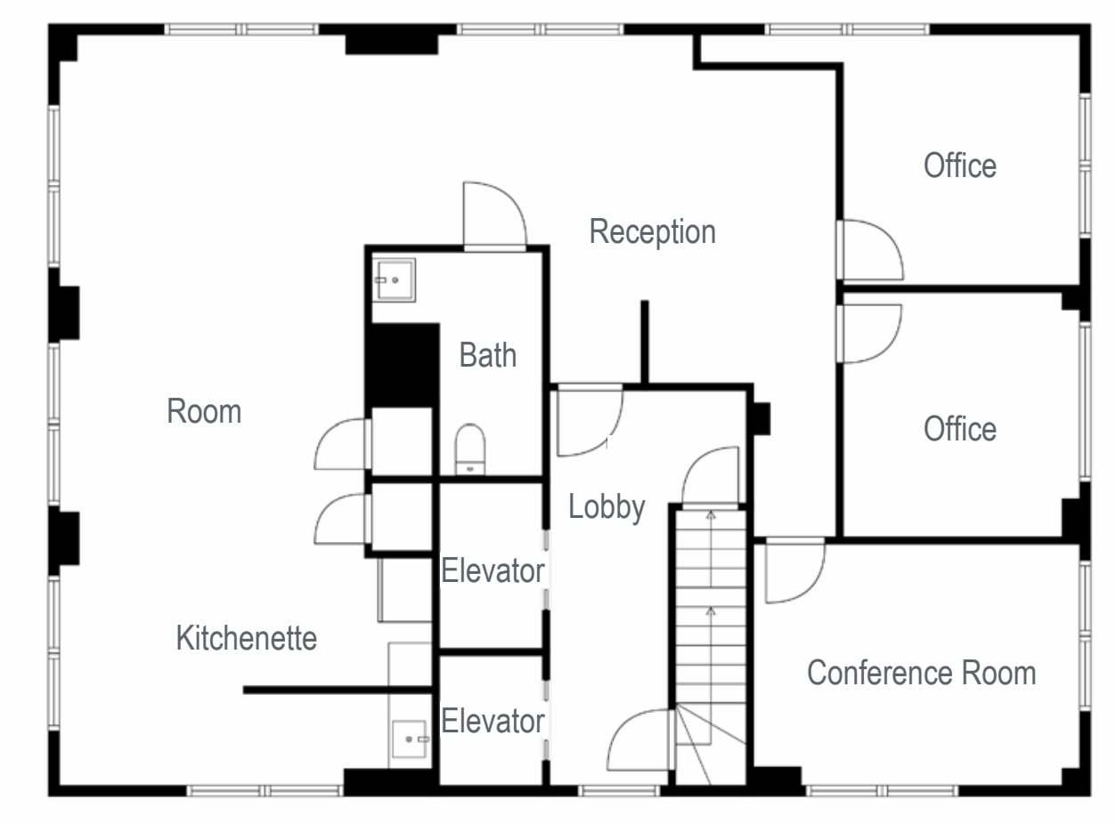409 13th St, Oakland, CA à louer Plan d’étage– Image 1 sur 1