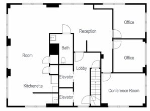 409 13th St, Oakland, CA à louer Plan d’étage– Image 1 sur 1
