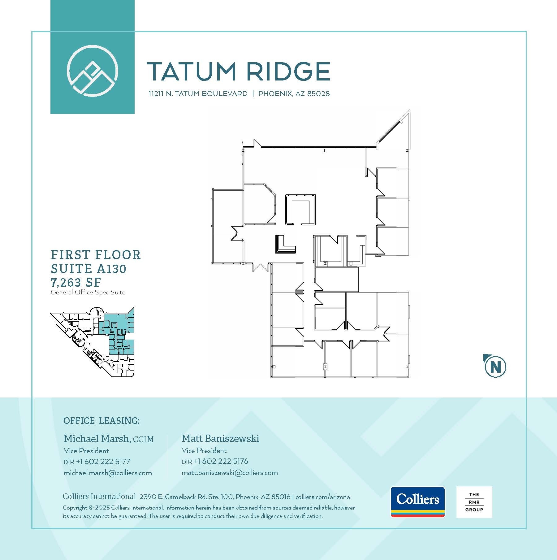 11209 N Tatum Blvd, Phoenix, AZ à louer Plan d’étage– Image 1 sur 1