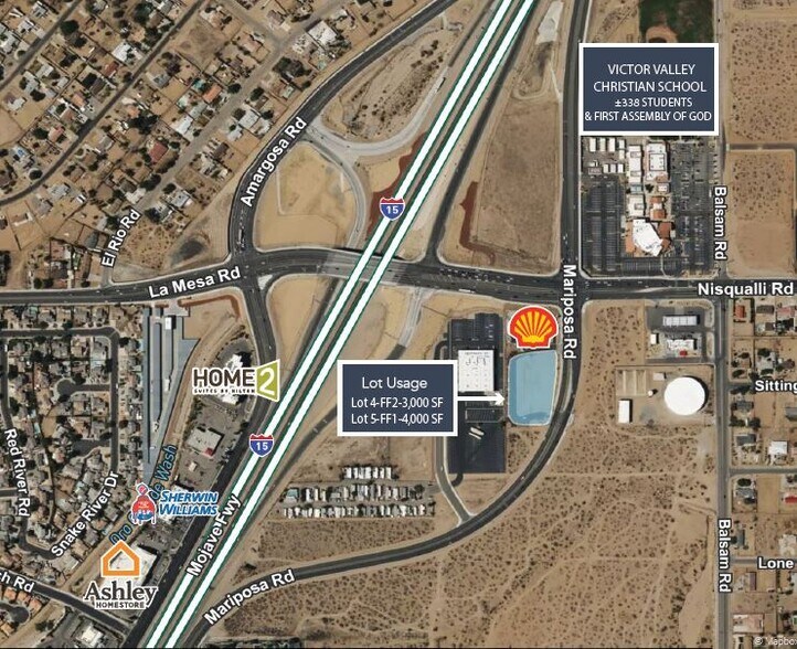 SWC Of Nisqualli Rd & Mariposa Rd, Victorville, CA à louer - Photo de l’immeuble – Image 1 sur 2