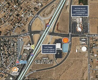 Plus de détails pour SWC Of Nisqualli Rd & Mariposa Rd, Victorville, CA - Terrain à louer