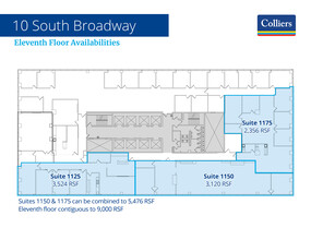10 S Broadway, Saint Louis, MO à louer Plan d’étage– Image 1 sur 1