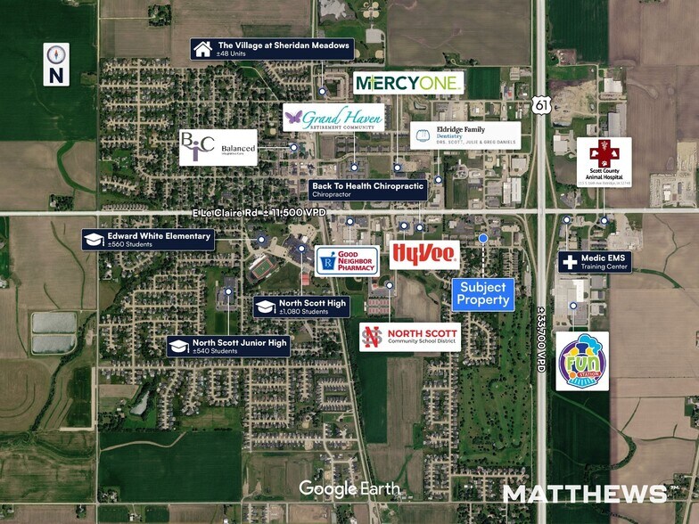 210 S 9th Ave, Eldridge, IA à vendre - Photo de l’immeuble – Image 3 sur 3