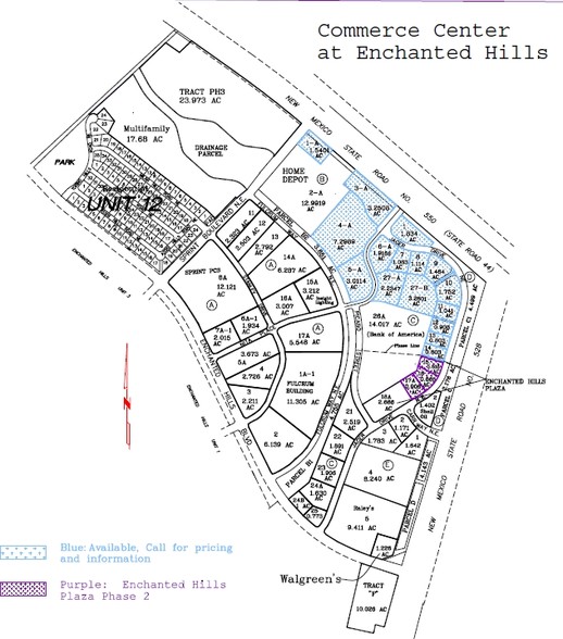 Jager Dr NE, Rio Rancho, NM à vendre - Plan cadastral – Image 2 sur 2