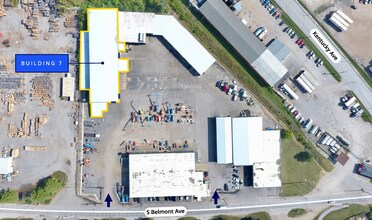 2075 S Belmont Ave, Indianapolis, IN - VUE AÉRIENNE vue de carte