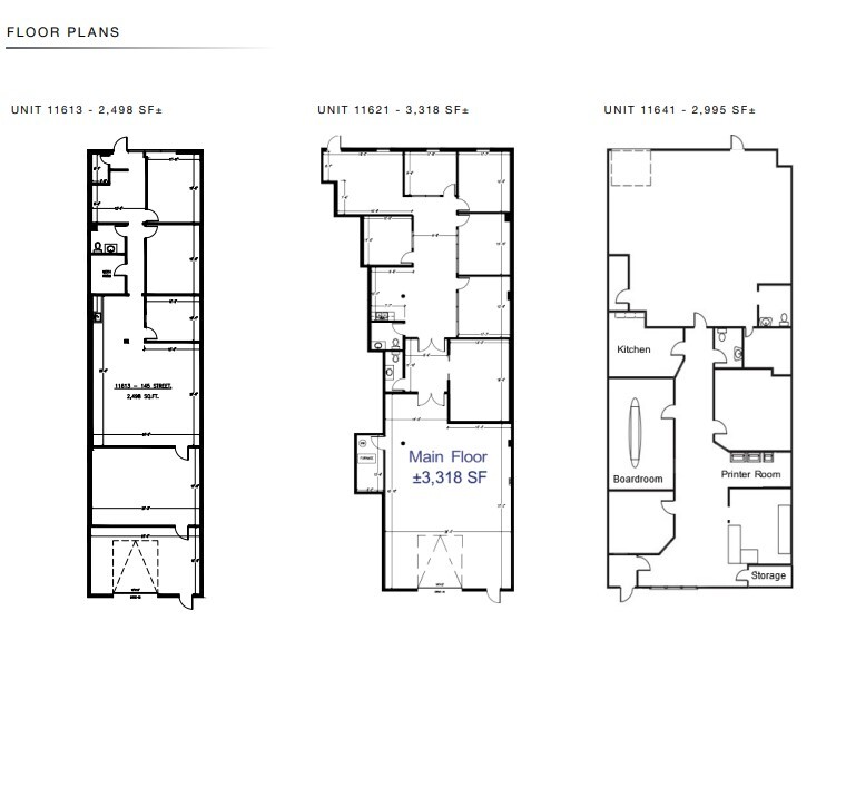 11635 145th St NW, Edmonton, AB à louer Plan d’étage– Image 1 sur 1