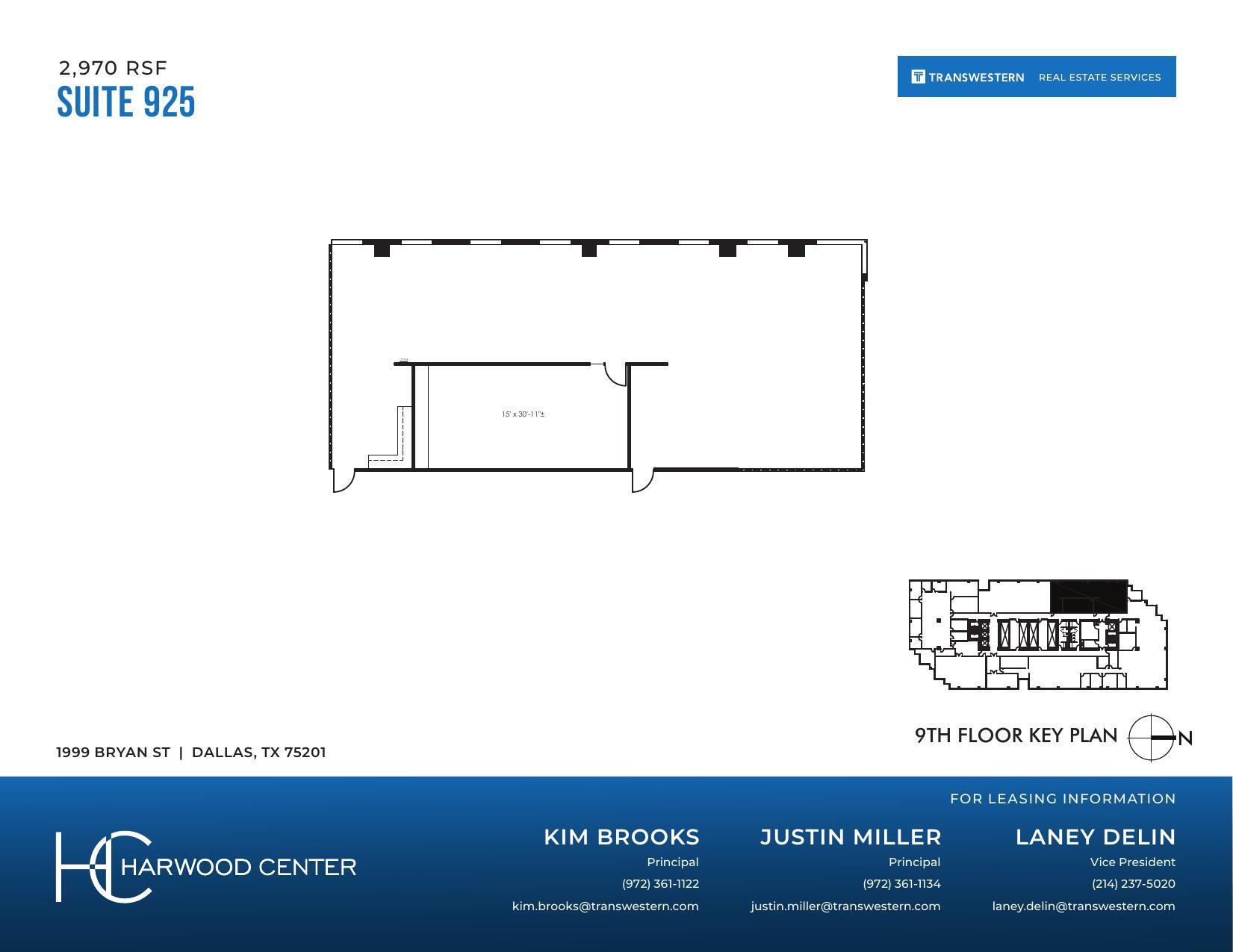 1999 Bryan St, Dallas, TX à louer Plan d’étage– Image 1 sur 1