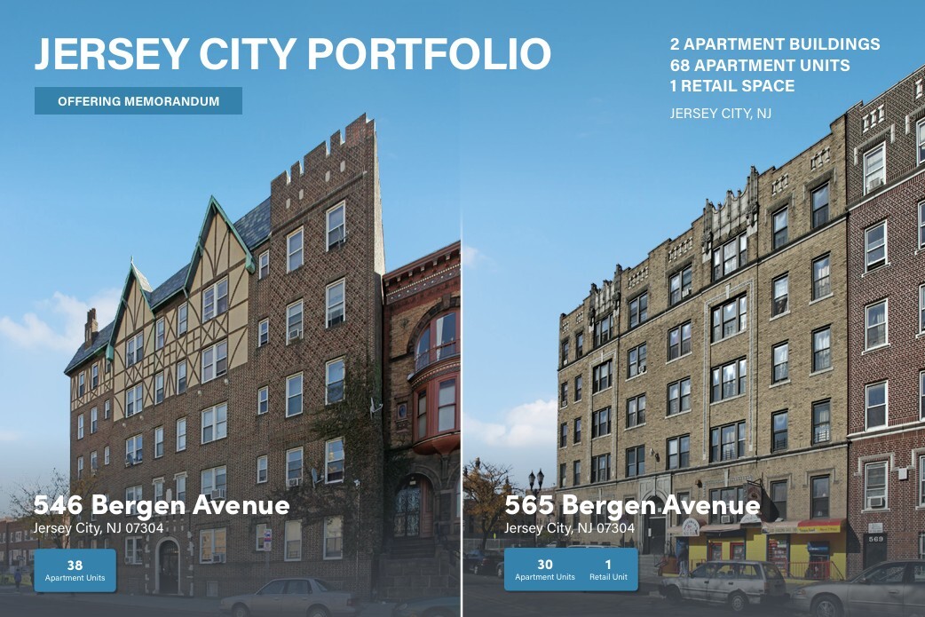 JERSEY CITY PORTFOLIO portefeuille de 2 biens à vendre sur LoopNet.fr Photo de l’immeuble– Image 1 sur 14