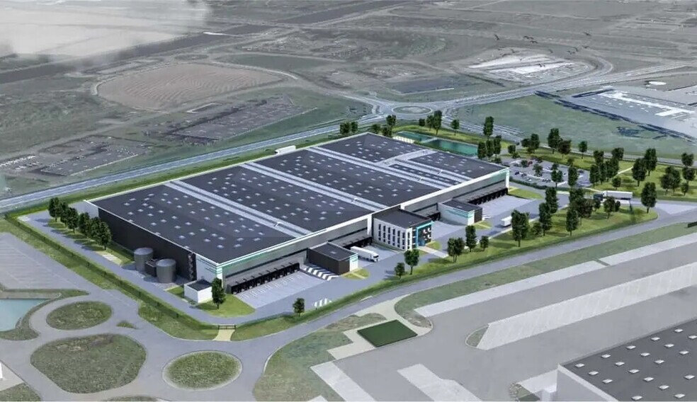 Industriel/Logistique dans Douvrin à louer - Aérien – Image 2 sur 3