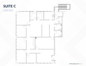 5448 Spalding Dr, Peachtree Corners, GA à louer Plan d’étage– Image 1 sur 14