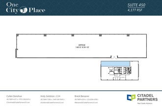 300 Throckmorton St, Fort Worth, TX à louer Plan d’étage– Image 1 sur 1