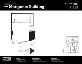 140 S Dearborn St, Chicago, IL à louer Plan de site– Image 1 sur 2