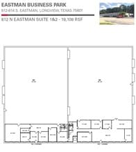 812 S Eastman Rd, Longview, TX à louer Plan d’étage– Image 2 sur 2