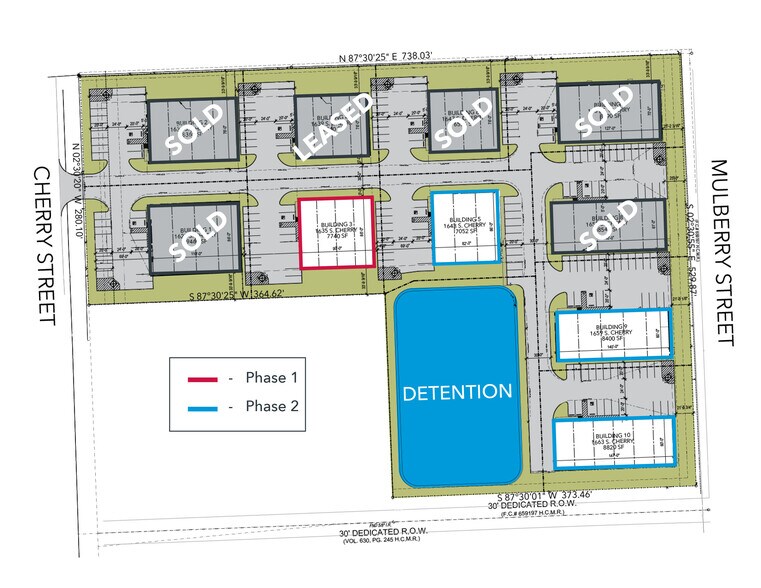 1623 S Cherry St, Tomball, TX à louer - Plan de site – Image 2 sur 8