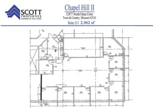 12977 N 40 Dr, Creve Coeur, MO à louer Plan d’étage– Image 1 sur 1