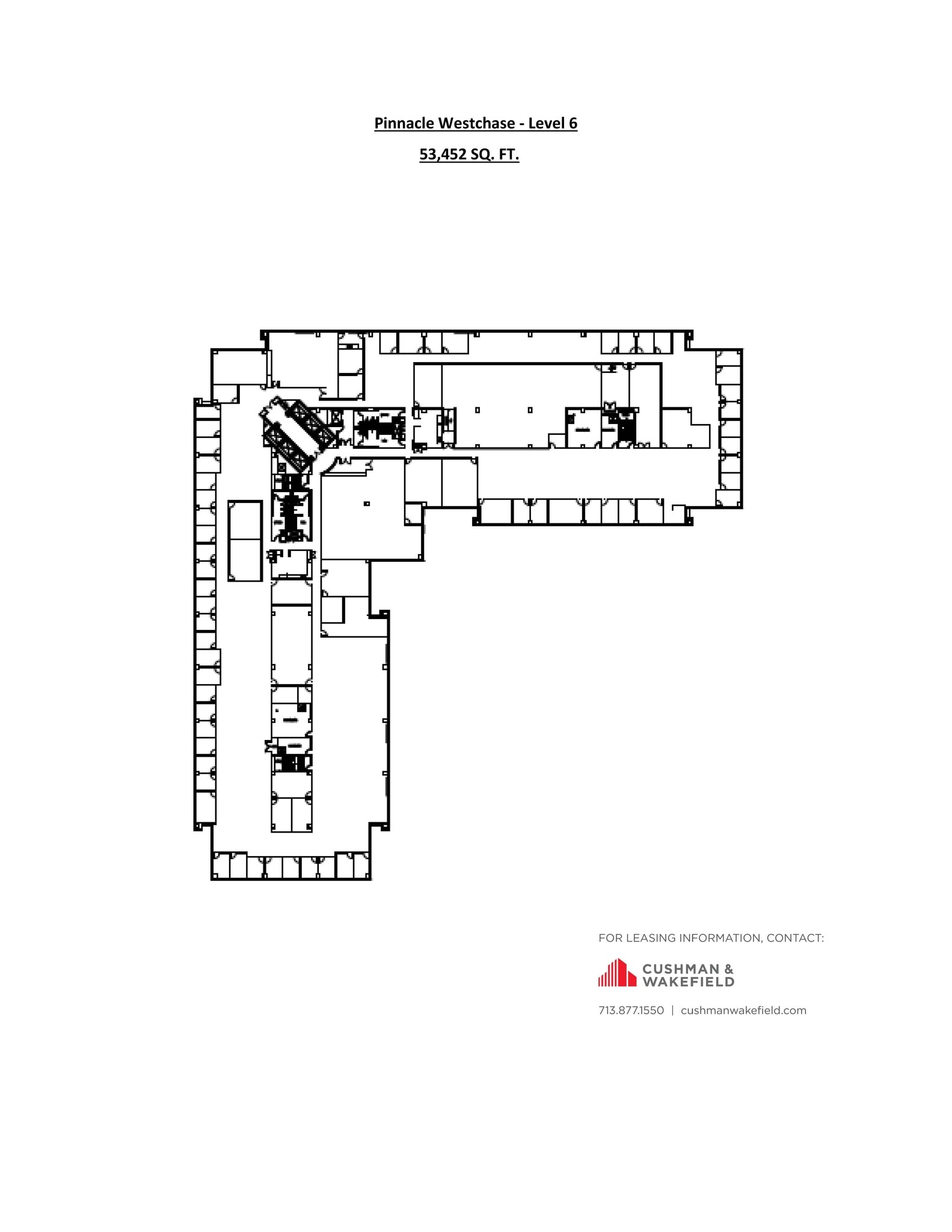 3010 Briarpark Dr, Houston, TX à louer Plan d’étage– Image 1 sur 1