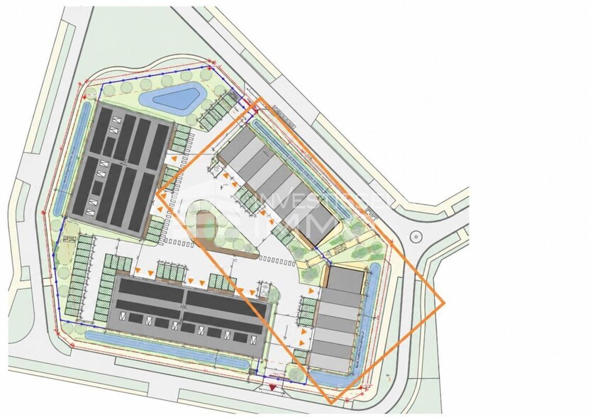 Local d'activités dans Fontenay-Trésigny à vendre - Plan de site – Image 2 sur 4