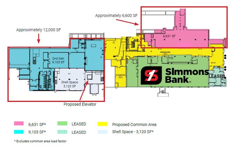 701 E Douglas Ave, Wichita, KS à louer Plan d’étage– Image 1 sur 1