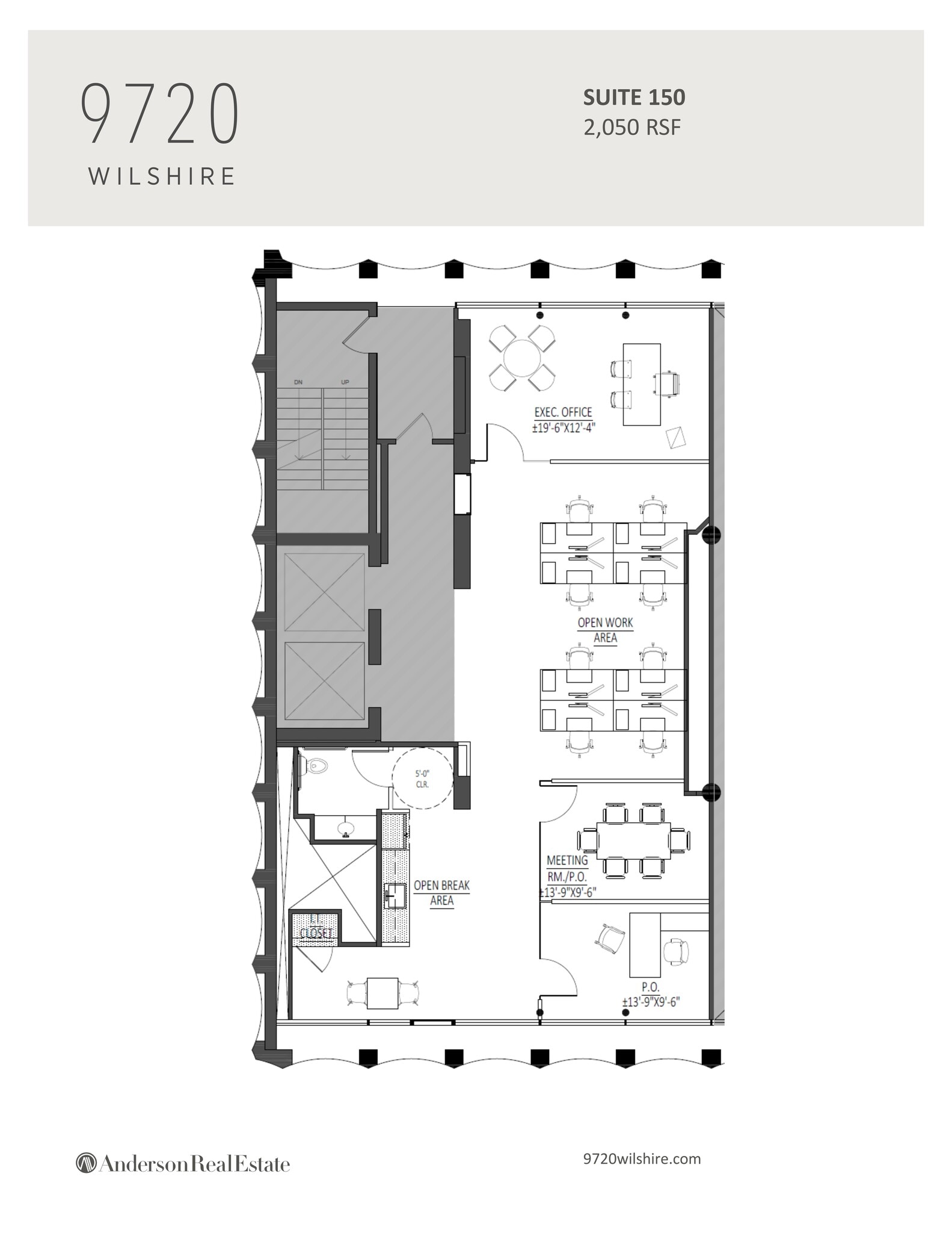 9720 Wilshire Blvd, Beverly Hills, CA à louer Plan de site– Image 1 sur 1