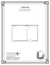 808 Travis St, Houston, TX à louer Plan d’étage– Image 1 sur 1