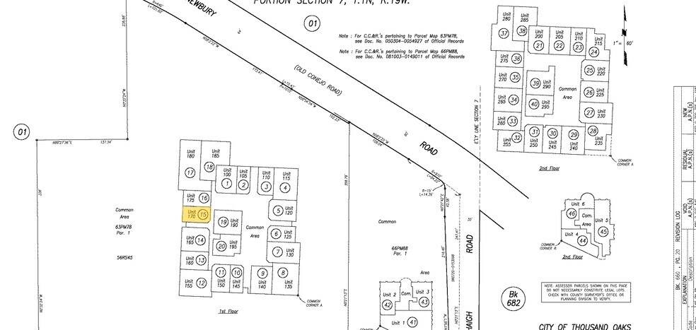1000 Newbury Rd, Thousand Oaks, CA à louer - Plan cadastral – Image 2 sur 9