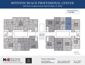 1325 S Congress Ave, Boynton Beach, FL à louer Plan d’étage– Image 1 sur 6