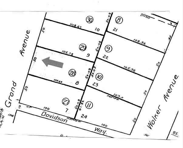 3608 Grand Ave, Oakland, CA à louer - Plan cadastral – Image 2 sur 4