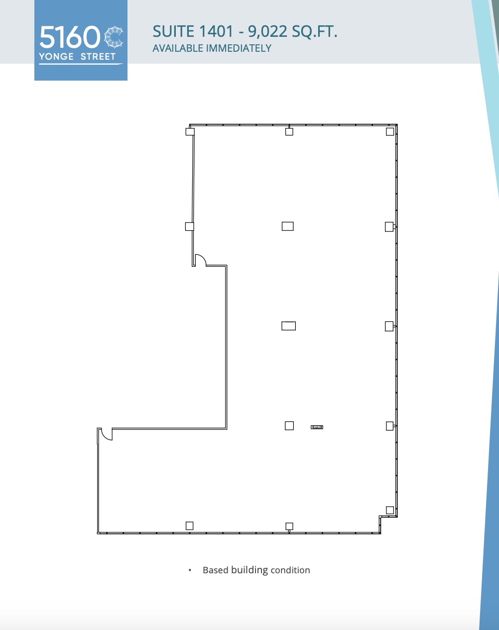 5140-5160 Yonge St, Toronto, ON à louer Plan d’étage– Image 1 sur 5