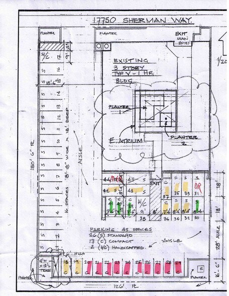 17742-17750 Sherman Way, Reseda, CA à louer - Plan de site – Image 1 sur 30