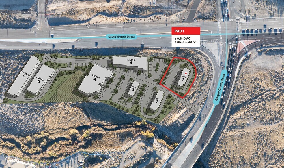 14500 S Virginia St, Reno, NV à louer - Photo de l’immeuble – Image 3 sur 8
