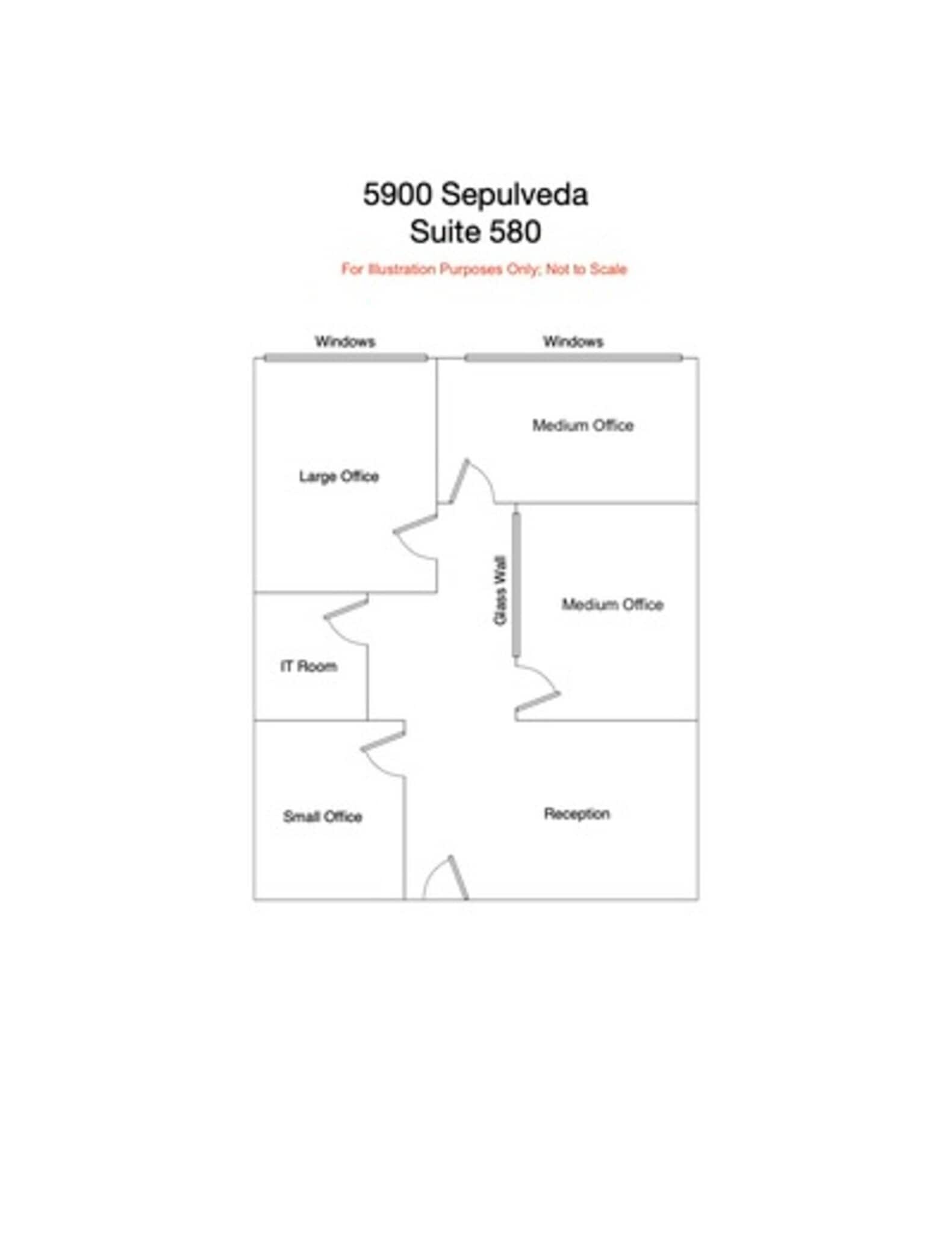 5900 Sepulveda Blvd, Van Nuys, CA à louer Plan d’étage– Image 1 sur 7