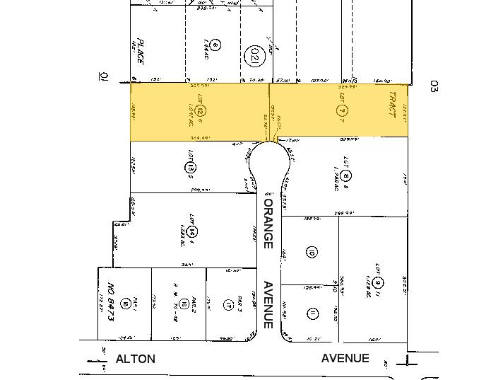 3000-3022 Orange Ave, Santa Ana, CA à louer - Plan cadastral – Image 2 sur 3