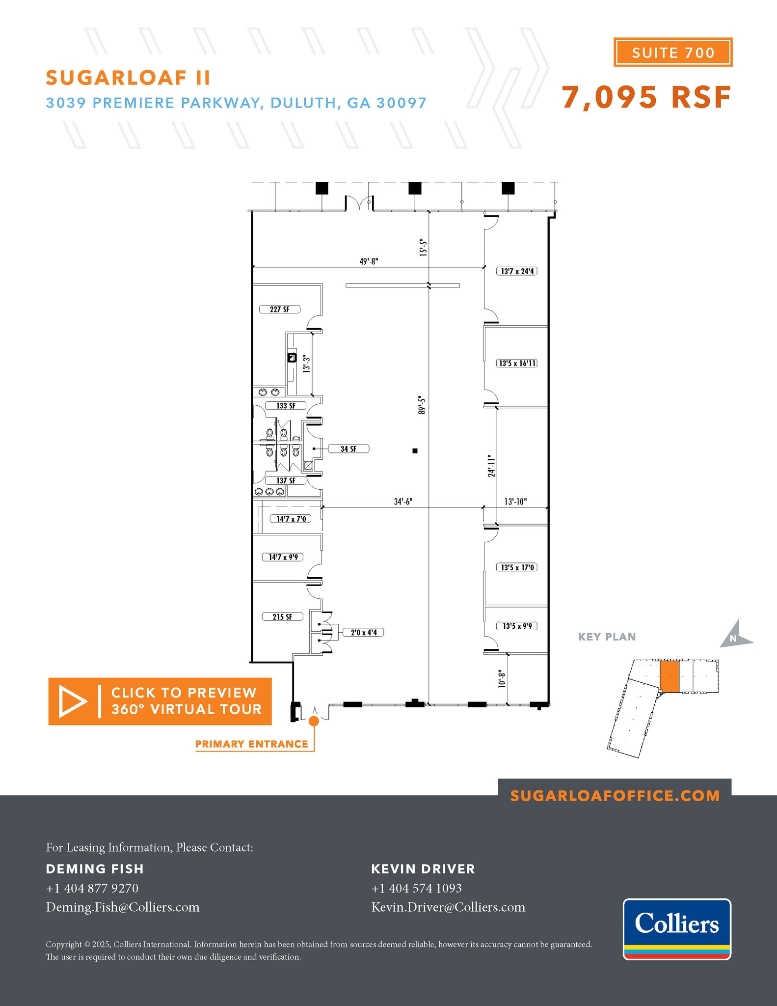 6700 Sugarloaf Pky, Duluth, GA à louer Plan d’étage– Image 1 sur 1