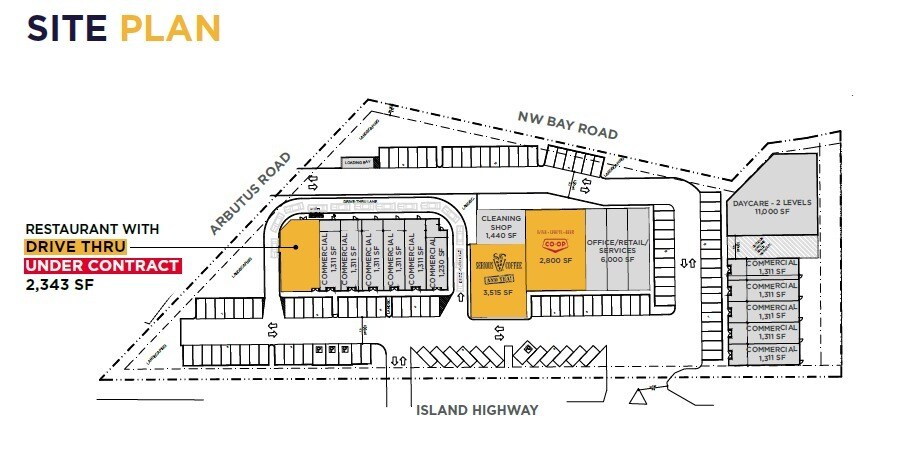 1209 Island Hwy E, Parksville, BC à louer - Plan de site – Image 3 sur 3