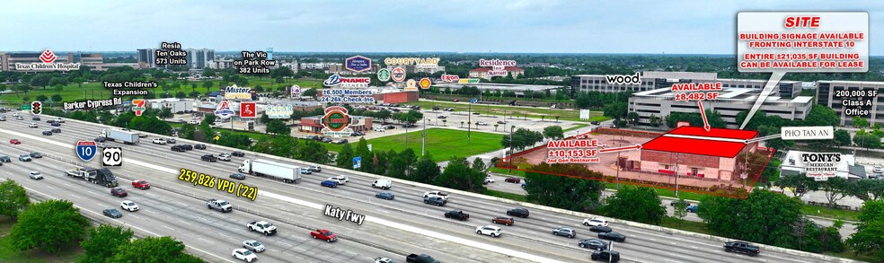 17754 Katy Fwy, Houston, TX à louer - Aérien – Image 3 sur 6