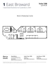 1 E Broward Blvd, Fort Lauderdale, FL à louer Plan d’étage– Image 1 sur 1