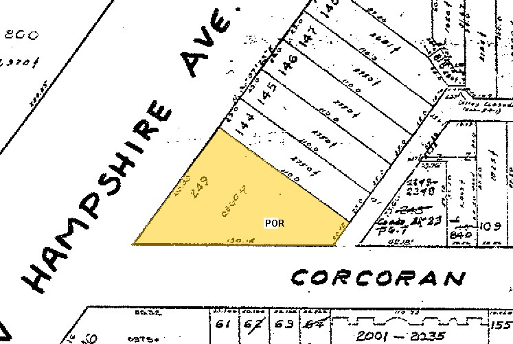 1615 New Hampshire Ave NW, Washington, DC à vendre - Plan cadastral – Image 3 sur 14