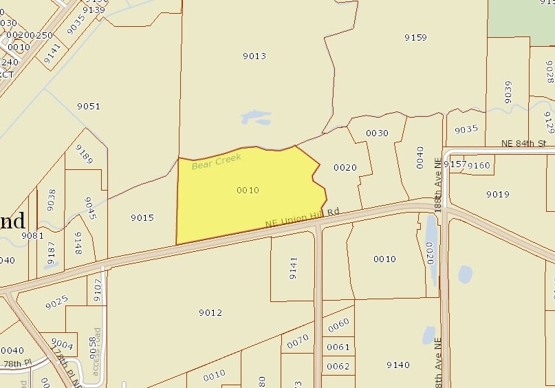 18400 NE Union Hill Rd, Redmond, WA à louer - Plan cadastral – Image 2 sur 11