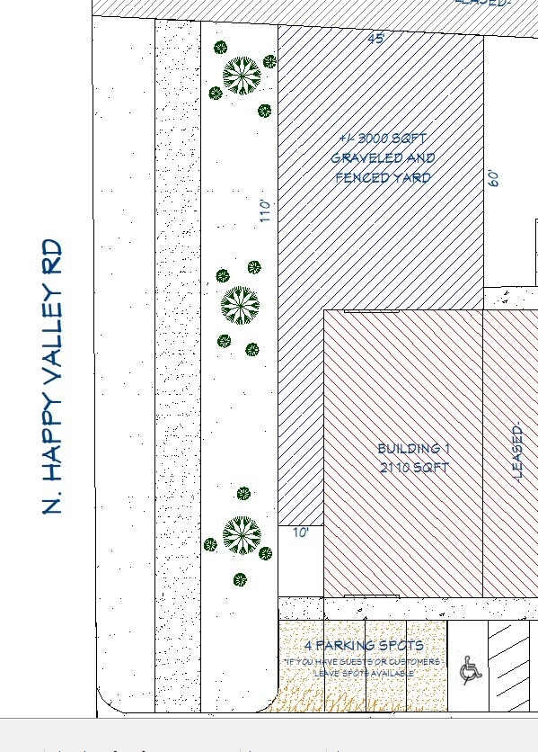 74 N Happy Valley Rd, Nampa, ID à louer Plan cadastral– Image 1 sur 2