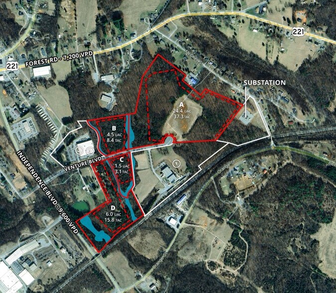 Tract A Venture Blvd, Bedford, VA à vendre - Photo de l’immeuble – Image 1 sur 1