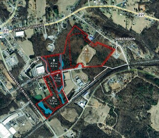 Plus de détails pour Tract A Venture Blvd, Bedford, VA - Terrain à vendre