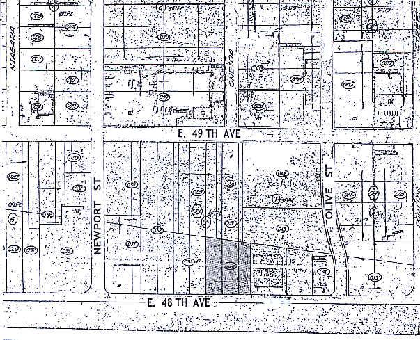 6863-6865 E 48th Ave, Denver, CO à louer - Plan cadastral – Image 2 sur 20