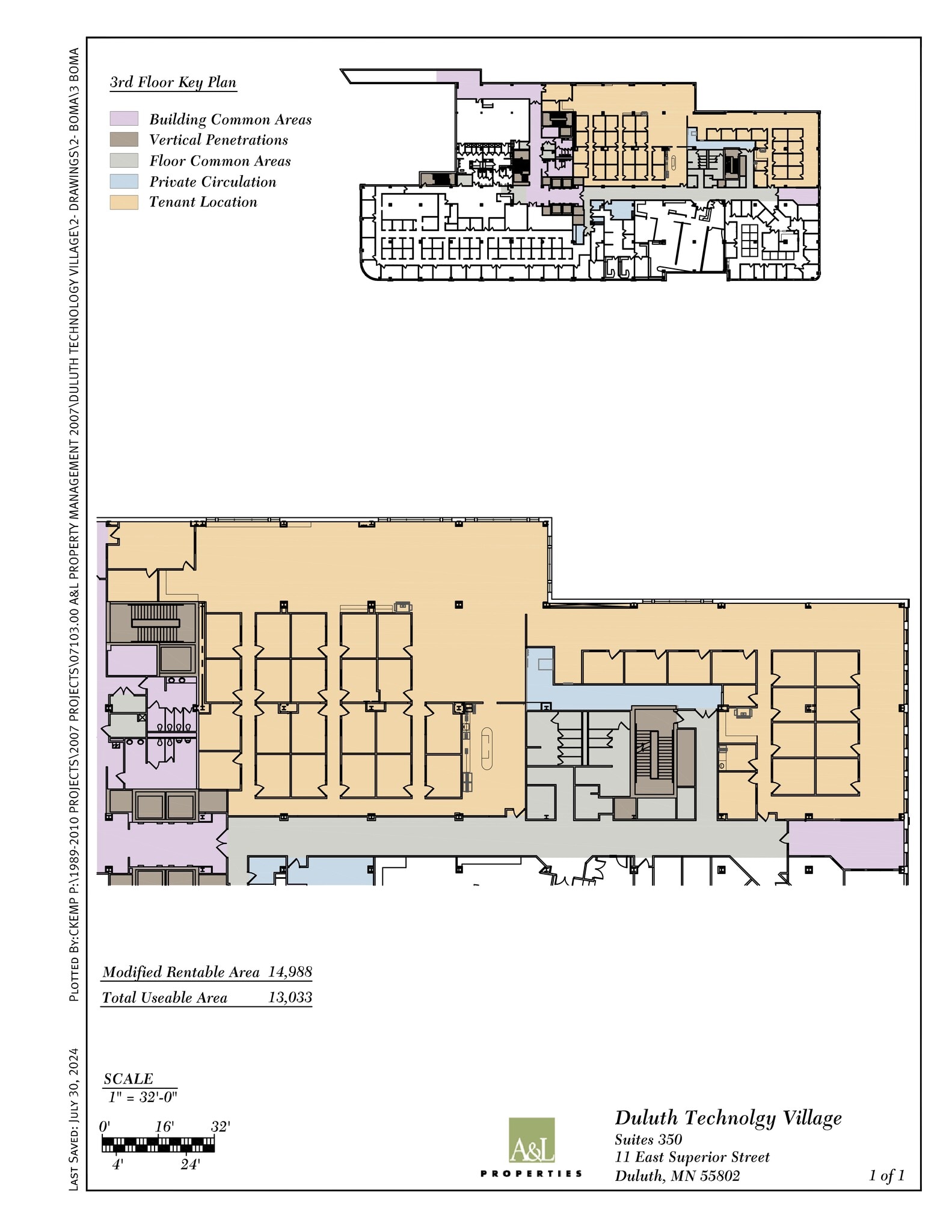 11 E Superior St, Duluth, MN à louer Plan de site– Image 1 sur 1
