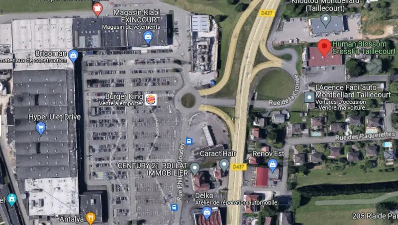 Local commercial dans Taillecourt à louer Aérien– Image 1 sur 7