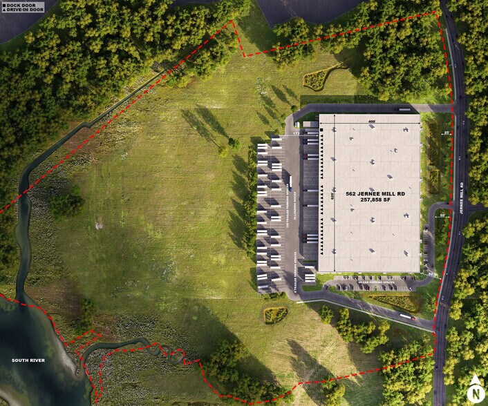562 Jernee Mill Rd, Sayreville, NJ à louer - Plan de site – Image 3 sur 4