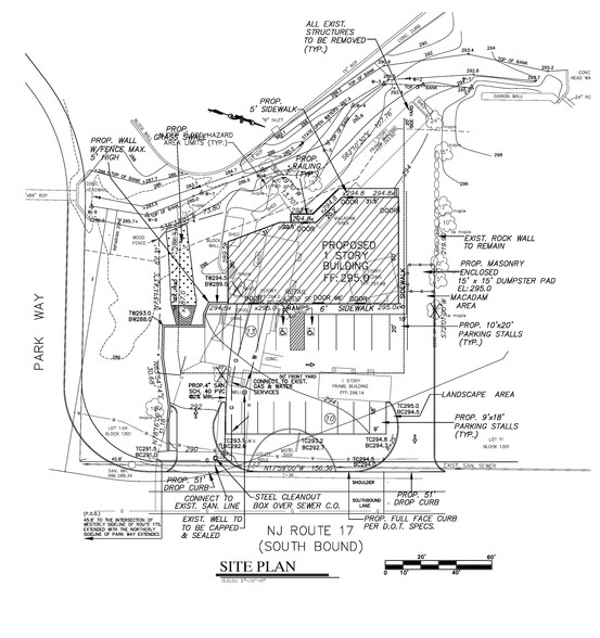 207 Route 17 South, Upper Saddle River, NJ à louer - Plan de site – Image 2 sur 2