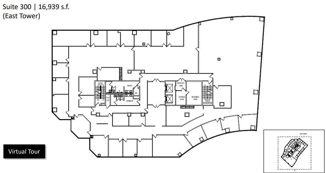 5000 Birch St, Newport Beach, CA à louer Plan d’étage– Image 1 sur 1