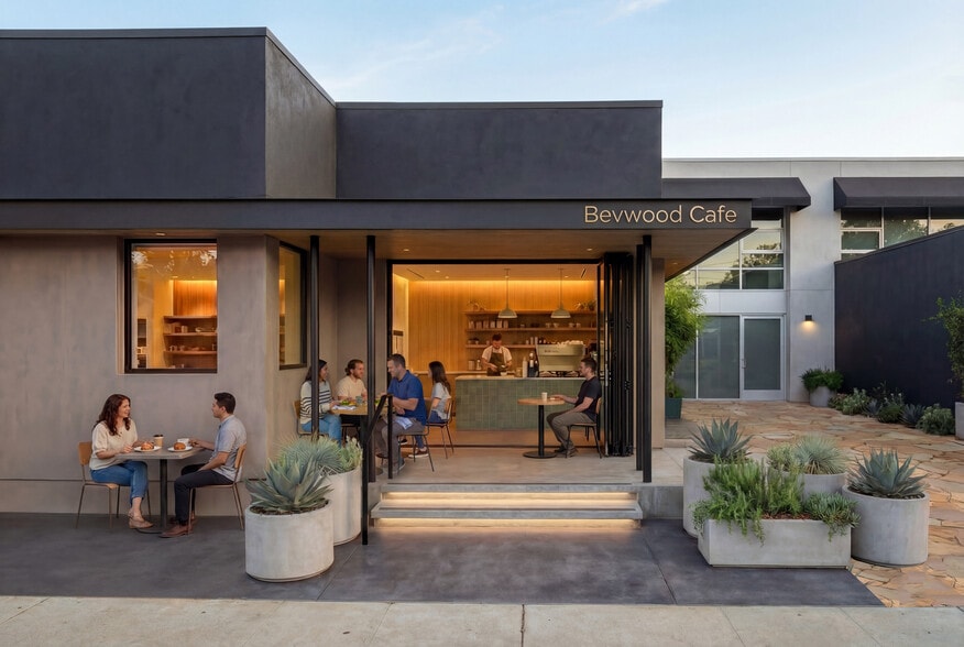 8217 Beverly Blvd, Los Angeles, CA à louer - Photo de l’immeuble – Image 2 sur 3